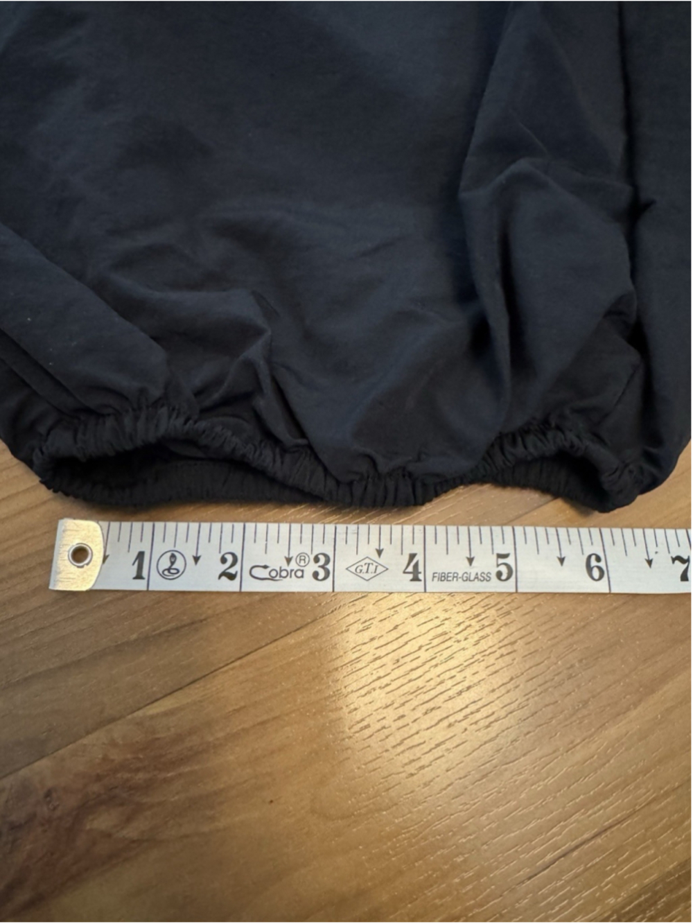 NWT Zara Nylon Balloon Pants Black Parachute Oversized Cocoon Leg Small - Picture 9 of 11